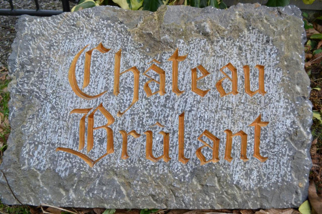 Chateau Brulant Somme-Leuze Buitenkant foto